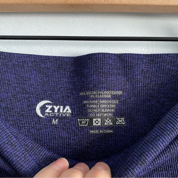 ZYIA Blue Women's Hustle Shorts - Picture 4 of 9